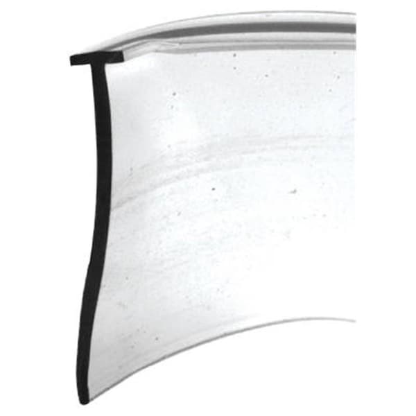 Lawnitator 194342 36 L X 0.81 H in.; Vinyl Shower Door Bottom Seal; Clear LA136428 - main